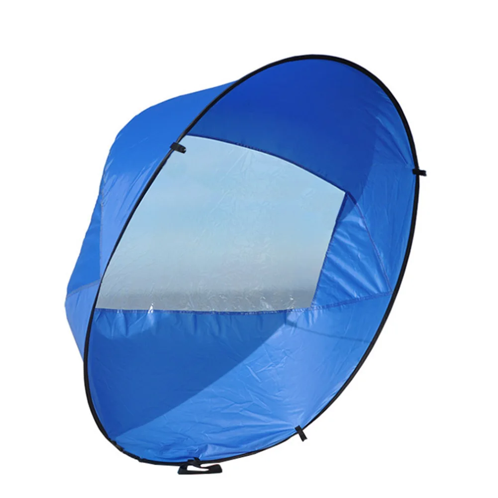

Clear Window Kayak Sailing Boat Sail Durable Easy Use Water Sports Downwind Board Canoe Rowing Accessories Wind Safe Foldable