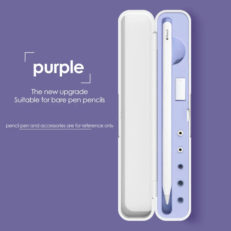 

Portable For Apple Pencil Storage Box For Apple Pencil 1 Gen Case Apple Pencil Accessories For Apple Pencil 2 Case plastic Cover