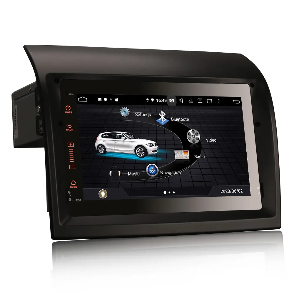 Автомобильный мультимедийный плеер с ОС Android 10 0 7 дюймов GPS радио для Peugeot Boxer 2011-2015