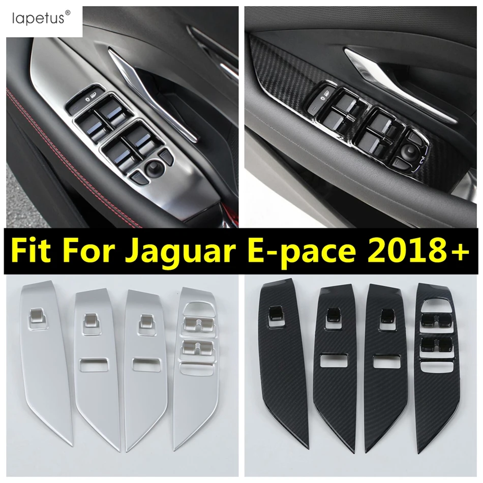Аксессуары для Jaguar E-pace E pace 2017 - 2020 ABS углеродное волокно Автомобильная дверная