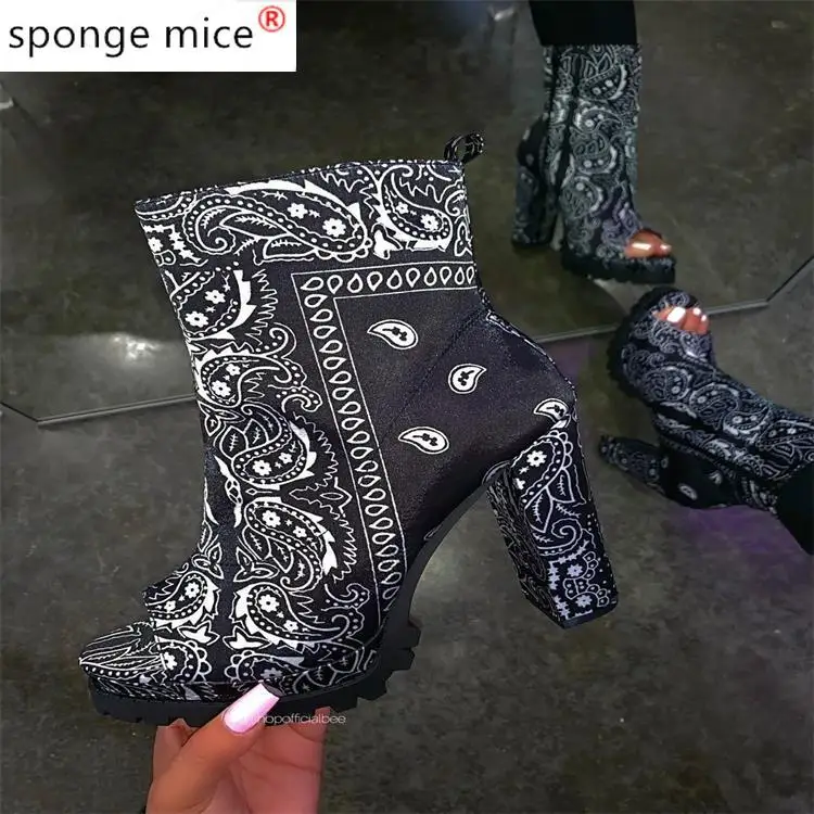 

Designer brand luxury women boots Autumn and Winter 2020 fashion women's boots and high heels boots for women