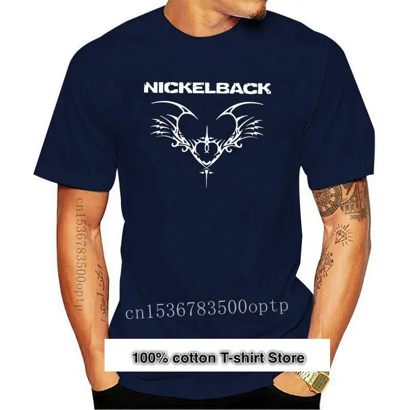 

Camiseta de banda de niquelado de EmoBug para hombres, camiseta de tatuaje, nueva
