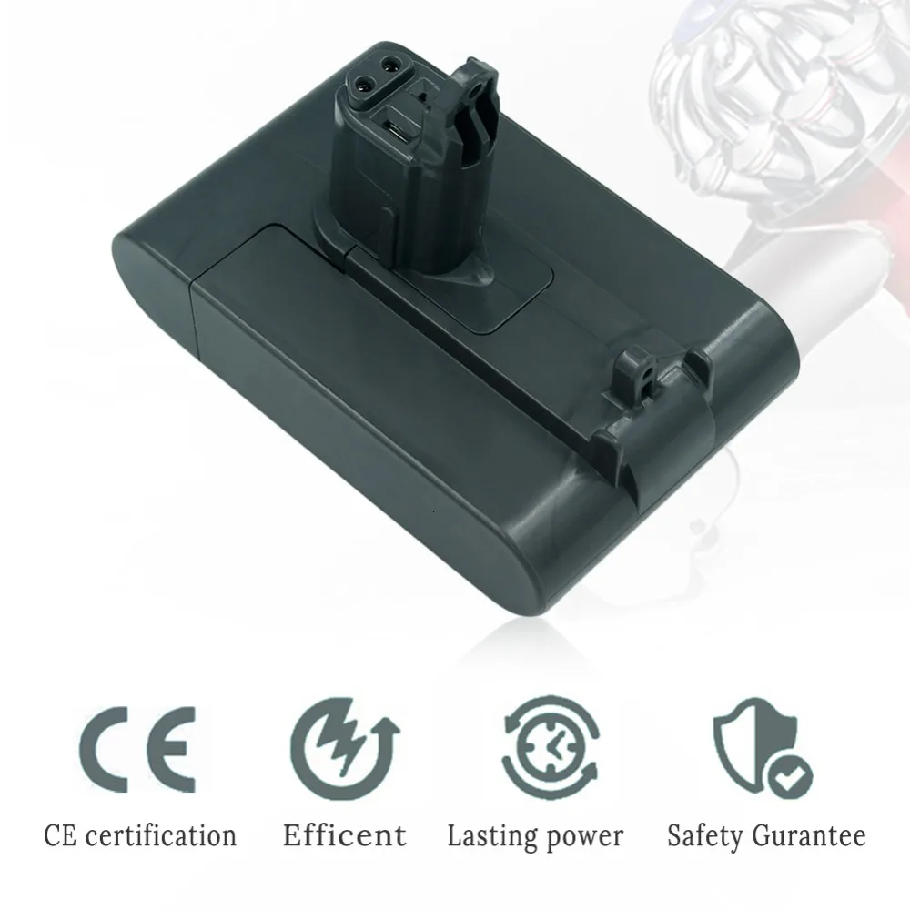 Тип B 22,2 V 2200mah литий-ионный сменный пылесос Аккумулятор для Dyson DC31 DC34 DC35 DC44 DC45