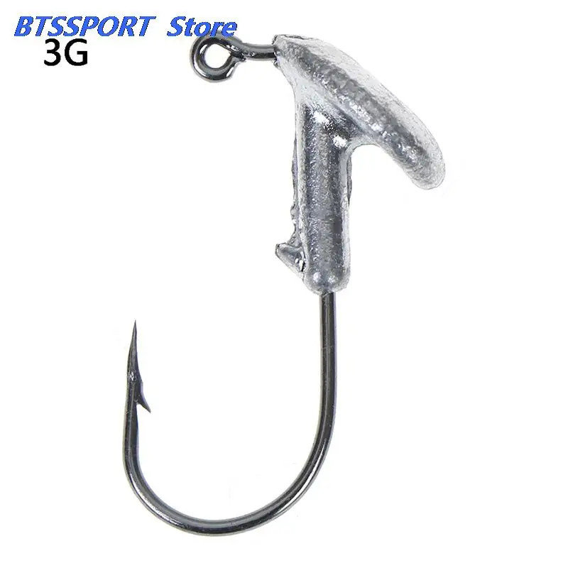 1 шт. свинцовая Мормышка из высокоуглеродистой стали 3.5g 5g 7 г 10 14 крючок со