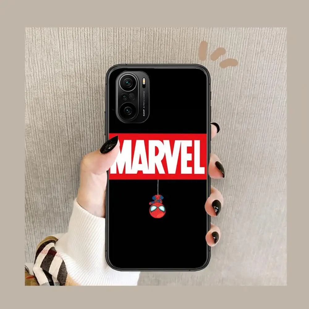 Deadpool Marvel Spider-Man Phone Case For xiaomi redmi POCO F1 F2 F3 X3 Pro M3 9C 10T Lite NFC Black Cover Silicone Back Prett m