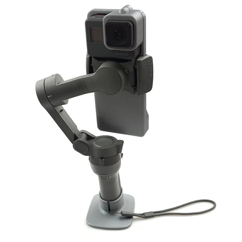 Ручной шарнирный адаптер переключатель Монтажная пластина для GoPro Hero 7 6 5 DJI Osmo Action Switch Монтажная пластина адаптер для DJI Osmo Mobile 3