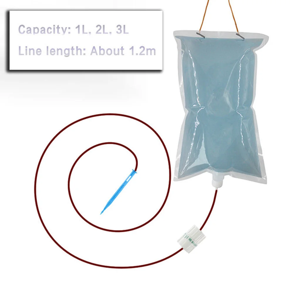 Капельное устройство прочный мешок для полива цветов насадка ленивых растений