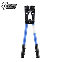 hx 50b cable crimpercable lug crimping tool wire crimper hand ratchet terminal crimp pliers for 6 50mm2 1 10awg wire cable