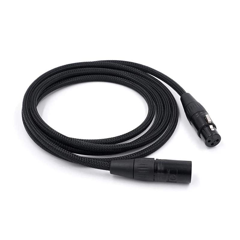 Yter x401 1 шт. японский Canare чистый черный XLR аудио сбалансированный кабель микрофон