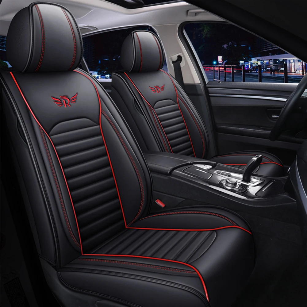 Кожаный чехол на сиденье автомобиля чехлы для Kia Sportage 2011 2015 RIO 3 4 Carens Carnival Cerato Ceed
