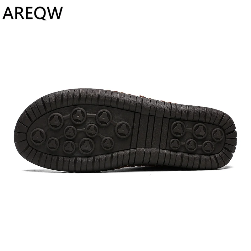 2019 модные кожаные мужские Ботинки Зимняя Теплая Повседневная обувь мужская