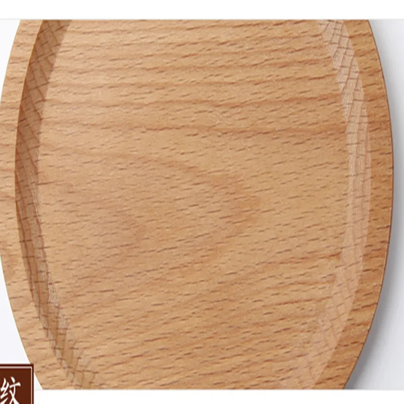 Креативные деревянные тарелки круглые квадратные маленькие для выпечки