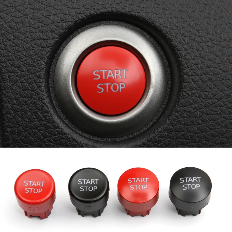 

Car Interior Accessories Styling Start Stop Engine Ignition Cover Auto Button Case For Nissan micra patrol sentra murano 370Z