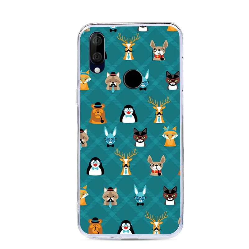 CALROVTE чехол для BQ 6040L Wolf Silicon TPU чехол для BQ-6040L Magic Cat Animal Shell сумка корпус чехол для телефона для BQ 6040 L - Цвет: 36