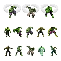 disney marvel avengers the incredible hulk figure adjustable size ring white ring resin acrylic ring men accessories ring xds533