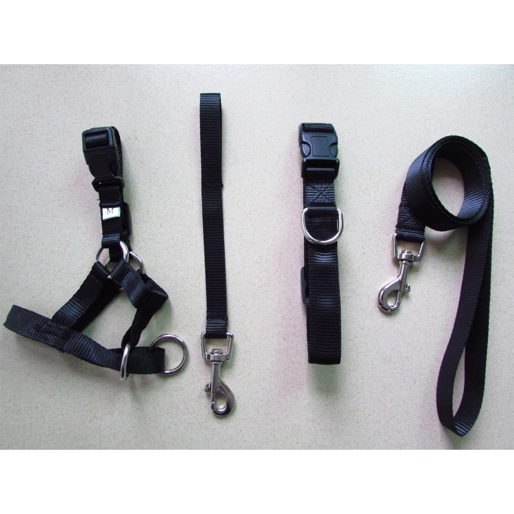 Собака головы воротник Нежный с лямкой на шее поводок лидер не тянуть бретельки