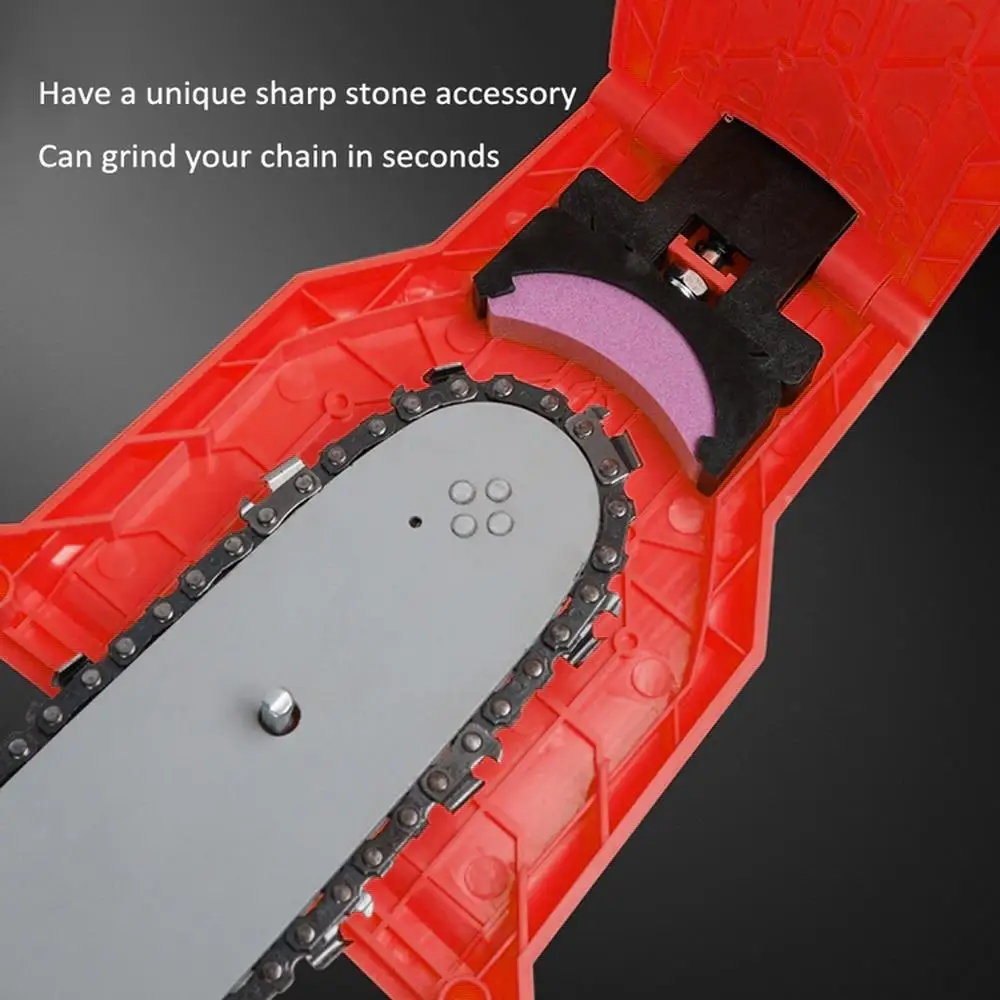 

Drill Grinder Water Mill Woodworking Sharpening Chainsaw Teeth Sharpener Portable Practical Grinding Chain Tool Durable