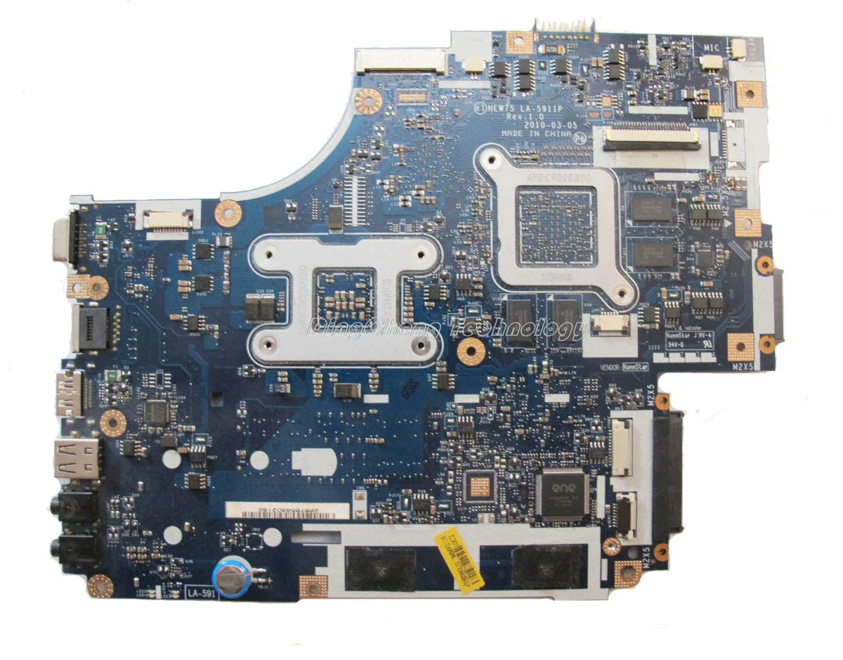 

Laptop Motherboard For ACER 5551 5551G 5552 5552G NEW75 LA-5911P MBPUU02001 Mainboard HD5650M 1GB GPU 100% tested fully