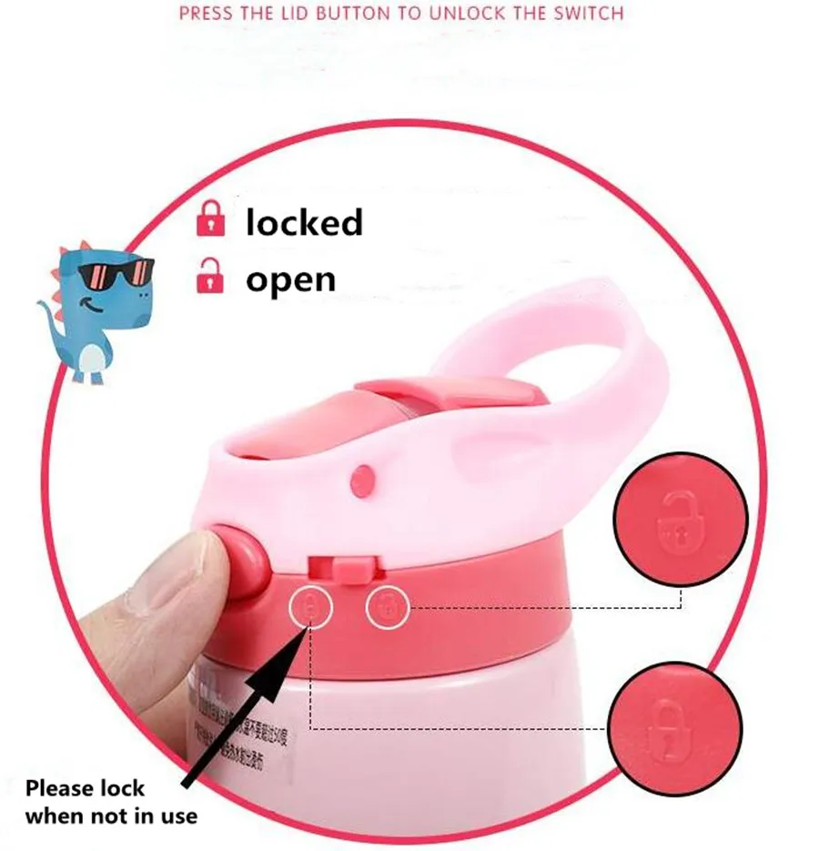 Милые хит продаж детский чайник для сухого молока мультяшный термос из