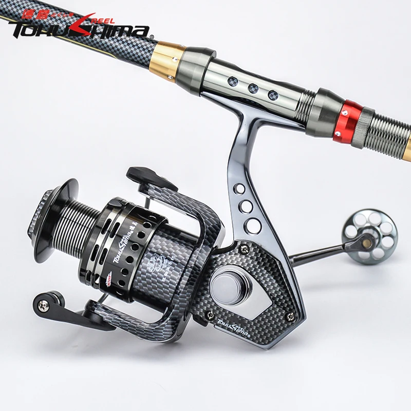 TOKUSHIMA HK 13+1BB High Quality Spinning Reel Fishing Wheel Long Casting Carp Lure | Спорт и развлечения