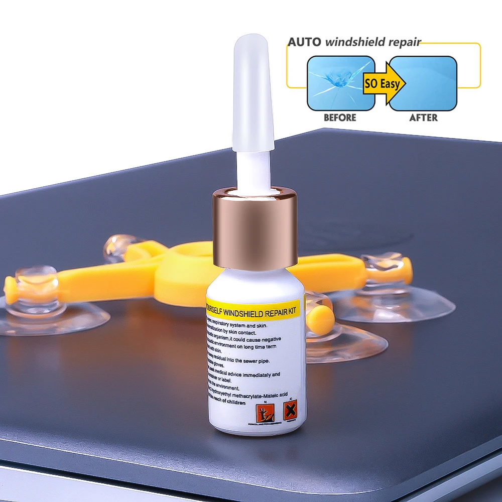 Ремонтный комплект для лобового стекла автомобиля сделай сам восстановление