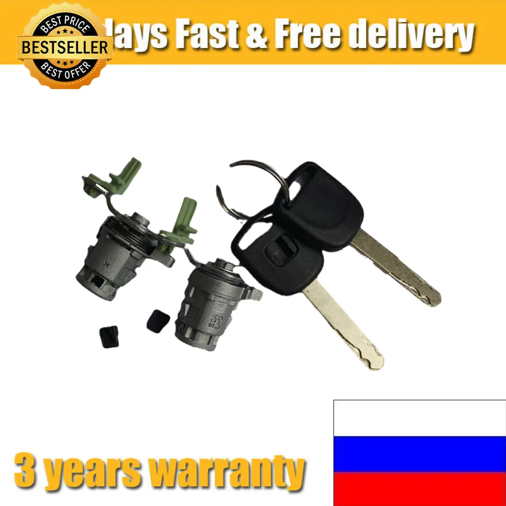 

For Honda CR-V Components 72185S9A013 Left And Right Door Lock Cylinders