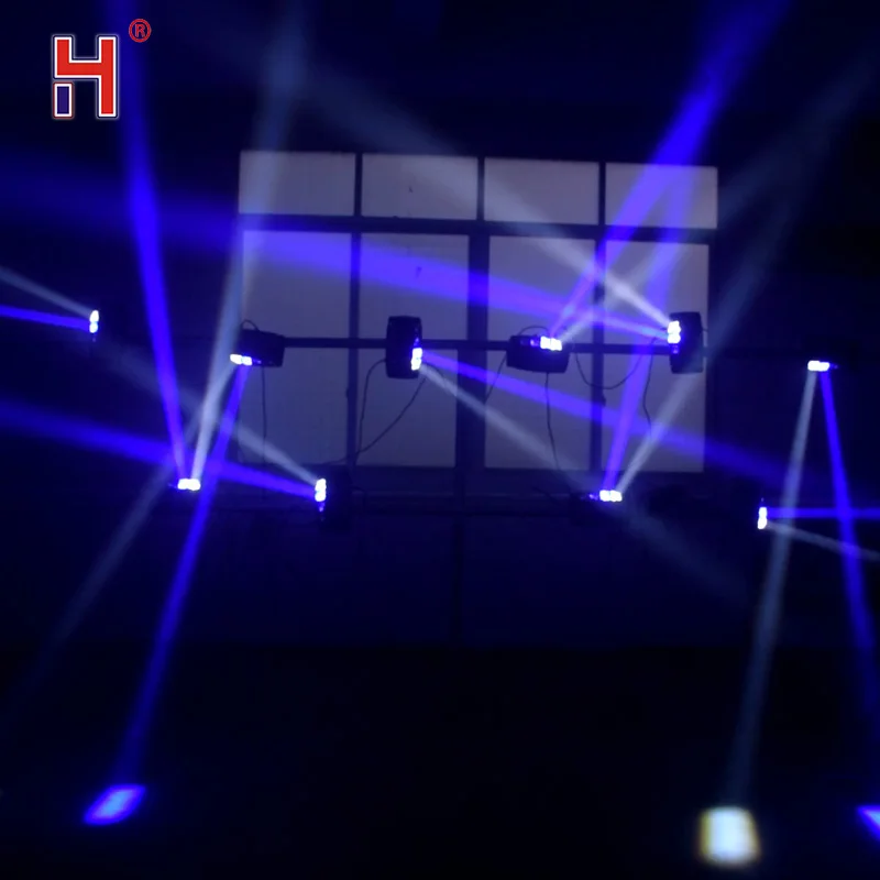 Сценический светильник с подвижной головкой DMX прожектор Мини светодиодный паук
