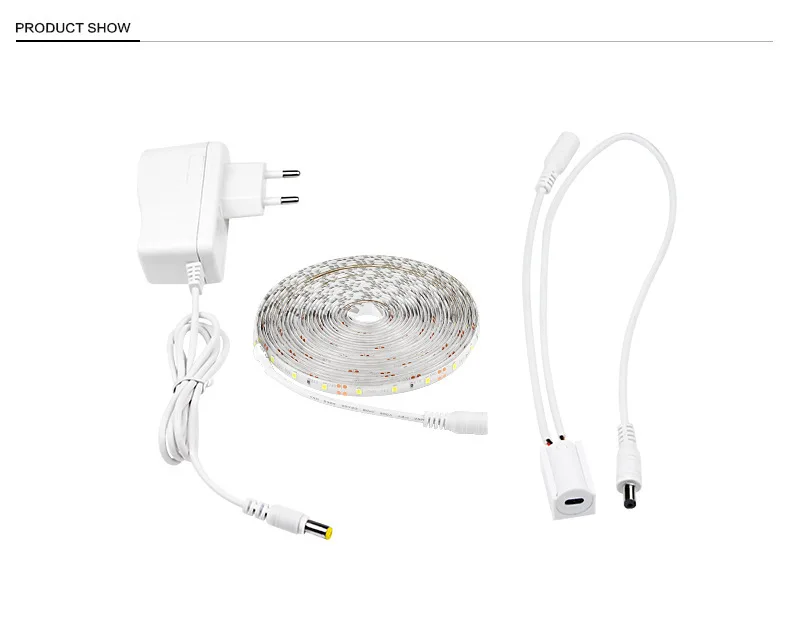 12v led strip lights hand sweep motion sensor led light strip bedroom kitchen closet under cabinet light waterproof backlight free global shipping