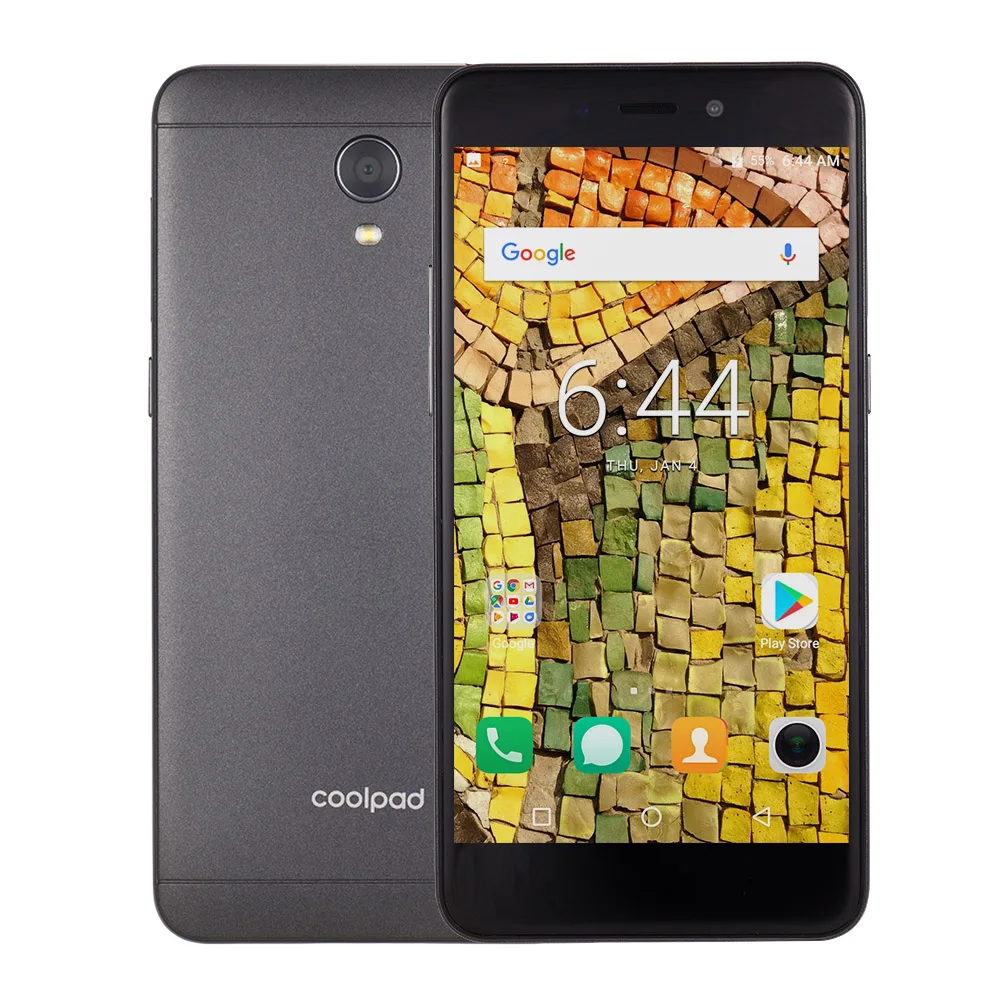 Новый Coolpad E2C 4G 5 0 дюймов HD дисплей Snapdragon MSM8909 четырехъядерный 1 ГБ 16 2500 мАч 8 Мп
