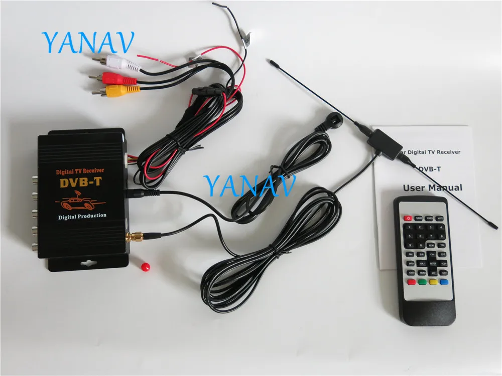 M 588X автомобильный тв тюнер DVB T MPEG 4 цифровой ТВ приёмник Мини приставка совместим