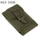 1000 D Cordura, тактическая сумка для телефона, модель ремня на липучке, маленькая мини-сумка, универсальная защитная накладка для телефона чехол