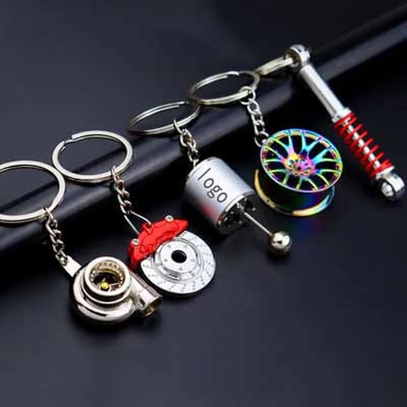 

Car Speed Gearbox Gear Head Keychain Manual Transmission Lever Metal Key Ring Car Refitting Metal Pendant Creative Keychain Gift