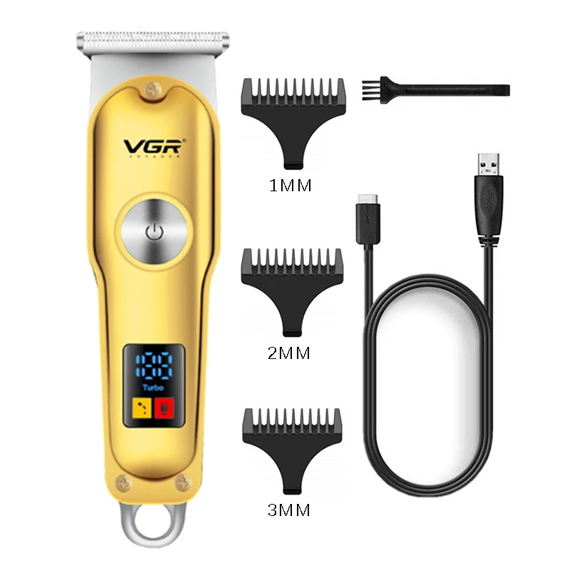USB barber hair trimmer rechargeable professional hair clipper for men beard trimer hair cutting machine T-blade haircut tool enlarge