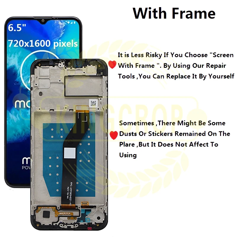 6 5 'оригинальная для Motorola Moto G8 Power Lite ЖК XT2055-2 дисплей тачскрин