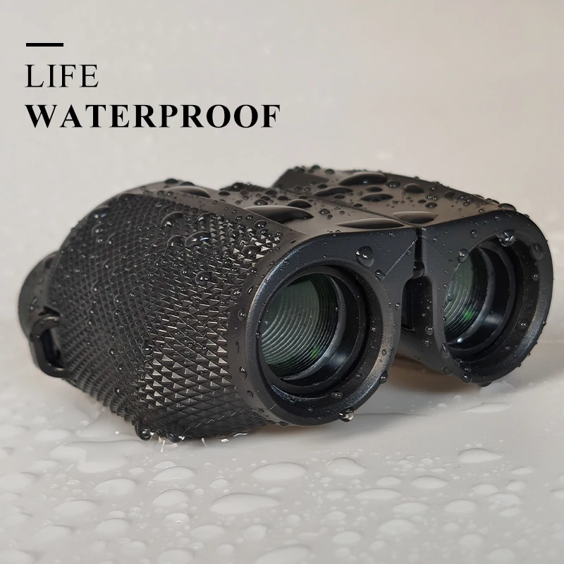Портативный складной Профессиональный бинокль высокой четкости 10x25 BAK4