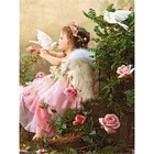 Набор для вышивки крестиком Angel Kids House, 11 карат, швейный Декор