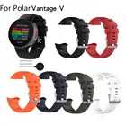 Модный силиконовый ремешок для часов Polar Vantage V YO, спортивный ремешок для часов, цветной браслет, сменный ремешок на запястье