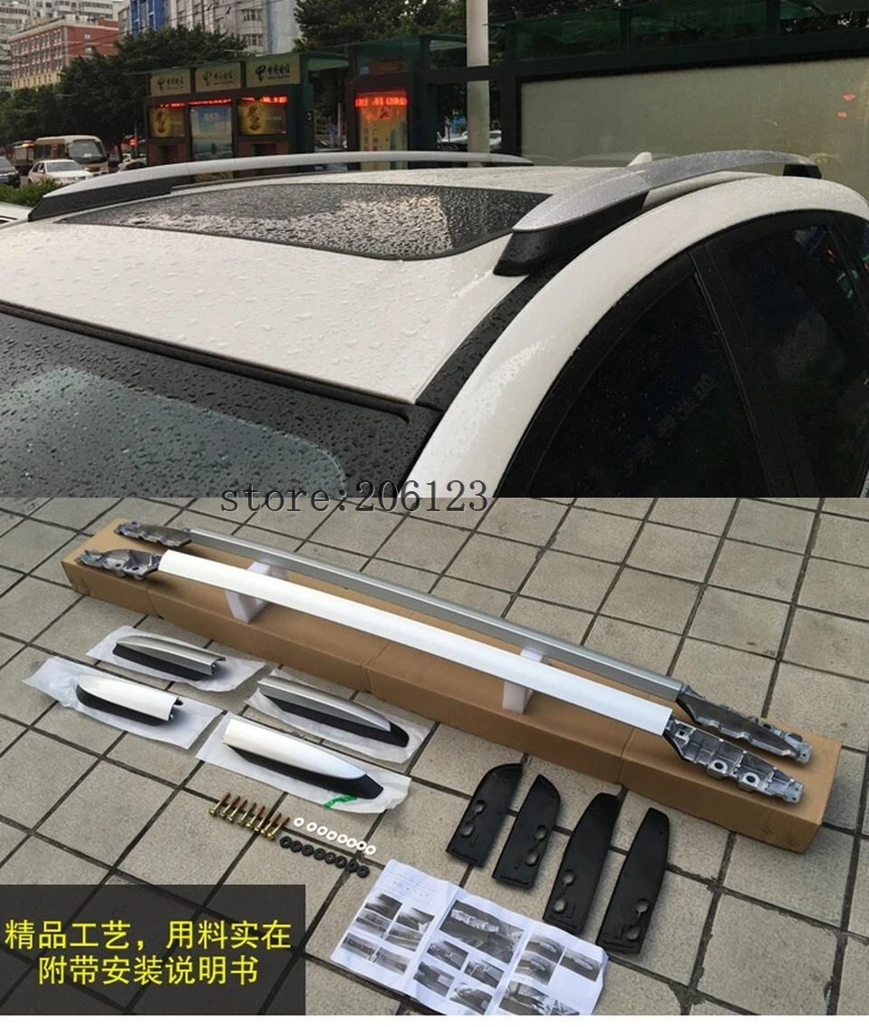 Багажник на крышу боковые рейки Багажники для Toyota RAV4 2013 2014 2015 2016 2017|bar bar|bar luggage rackbar