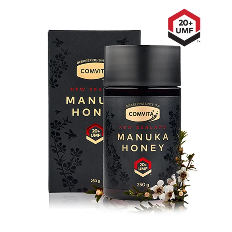 

Original NewZealand Comvita Manuka Honey UMF20+ for Digestive Immune Health Respiratory System Cough Sooth Coughs Sore Throat