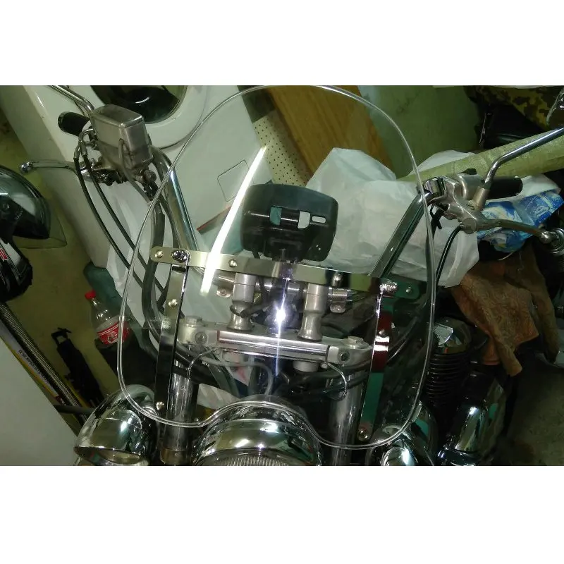 Ветровой экран для Honda CN250 CG125 CD CG CN 250 125 см CMX 500 450 400 200 CX 650 7/8 дюйма или 1 дюйм ручки