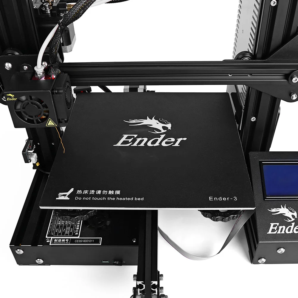 Оригинальный Creality3D Ender 3 высокой точности 180 мм/сек. 0 4 мм сопло FDM 3d принтер DIY