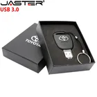 Автомобильный ключ Toyota флеш-накопитель USB 3,0 4 ГБ 8 ГБ 16 ГБ 32 ГБ 64 Гб 128 ГБ высокоскоростные флеш-накопители подарки карта памяти с реальной емкостью U-диск