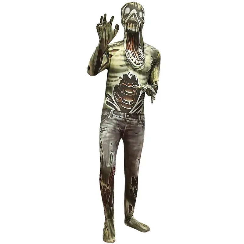 Ужасающие биохимические украшения из кожи зомби для мальчиков Забавный Клоун