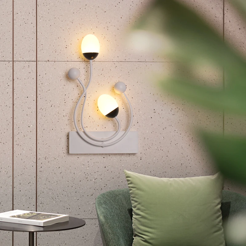 

New Modern Minimalist Wall Lights For Bedside Corridor Living Dining Room Aisle Wardrobe Indoor Warm Home Lamps Luminaire