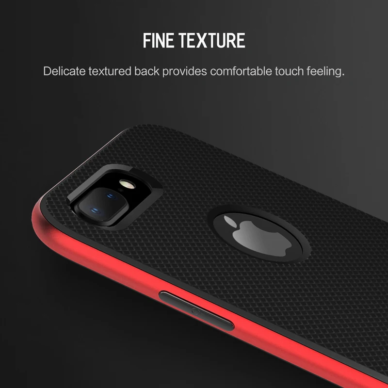 Чехол ROCK для телефона iPhone 8 защитный чехол задняя крышка серии Royce Plus с