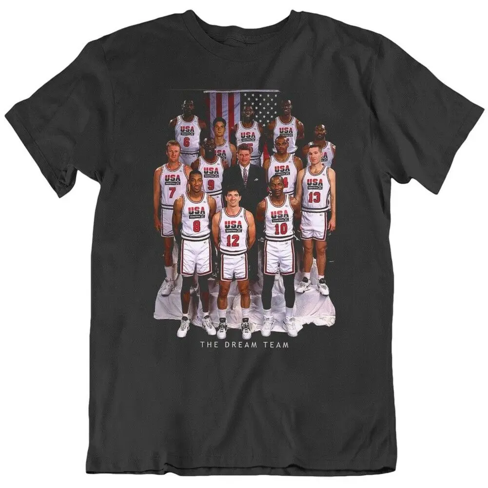 

Retro Basketball The Dream Team Basketball Fan T Shirt