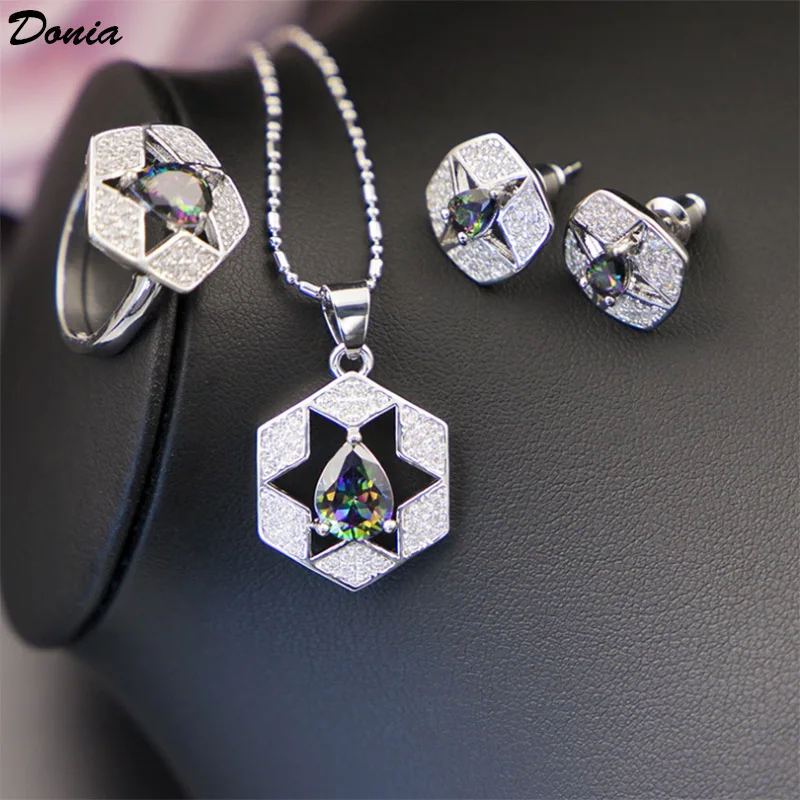 Ювелирные изделия Donia горячая Распродажа модные ювелирные медь микро