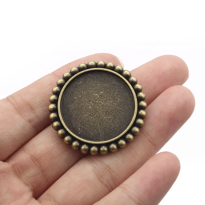 5 шт. бронзовая брошь в античном стиле 25 мм | Украшения и аксессуары