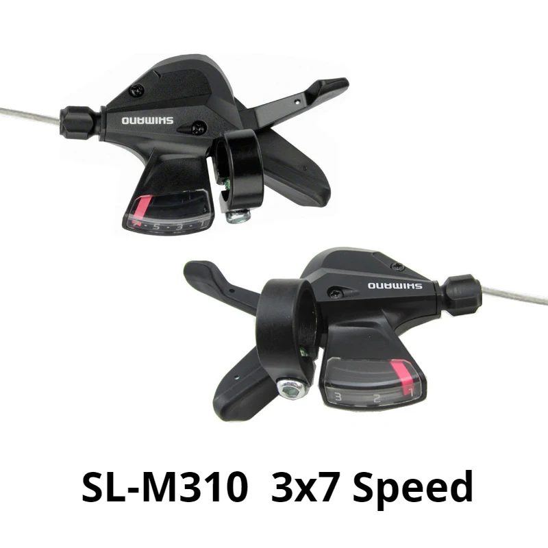 SL-M310 3X7S Altus SL-M310 M315 Bike shifter lever 3x7 3x8 2x7 2x8 Speed 21S 24S Shifter Trigger Set Rapid Fire Plus W/Shifter Cable M315 - Цвет: SL-M310 3X7S