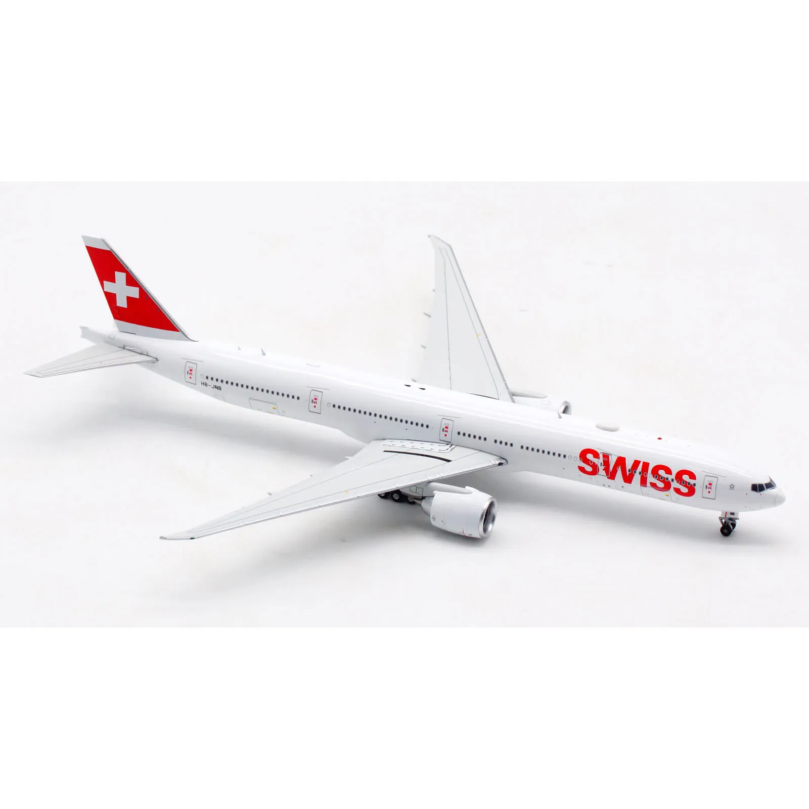 Сборная модель самолета AV4109 Aviation 1:400 SWISS Airlines "StarAlliance" Boeing B777-300ER из сплава HB-JNB.